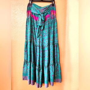 Printed Wide Leg Pants Size S